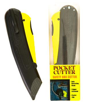 Couteau sécuritaire pour couper des boîtes