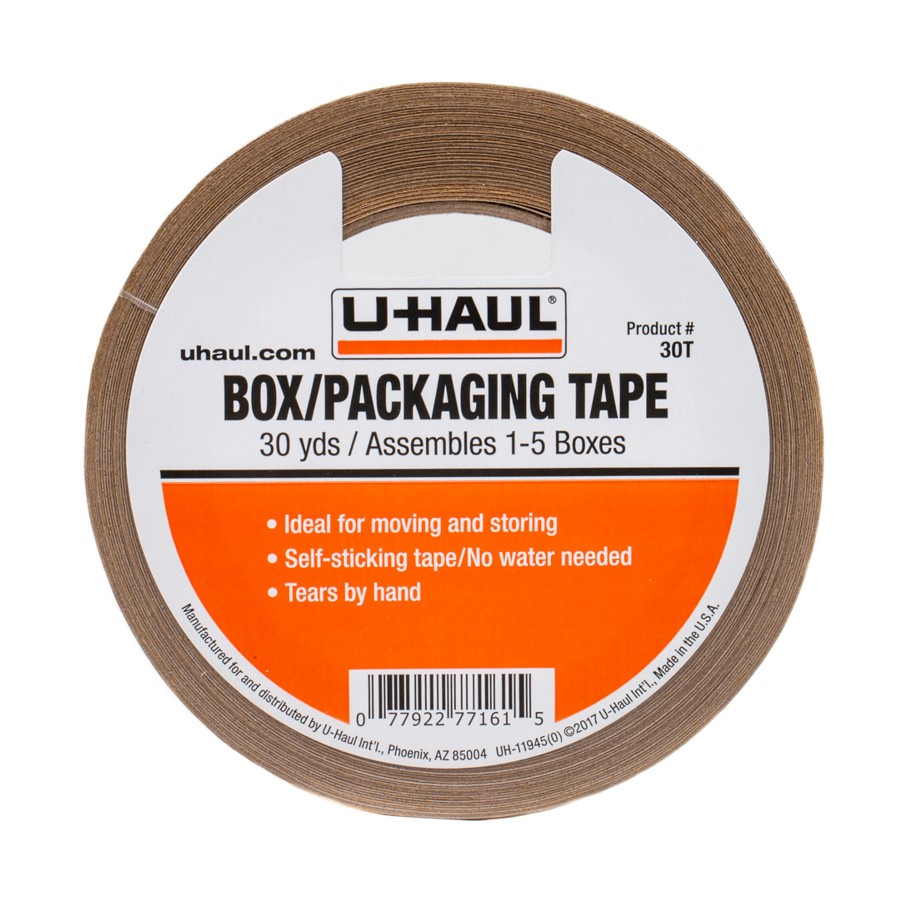 Papier Emballage Bande adhésive pour Boîtes de déménagement (rouleau de 30 verges)