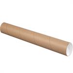 Tubes en kraft avec couvercle