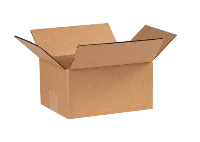 8 x 6 x 4 Boîtes en carton ondulé, caisse de 25