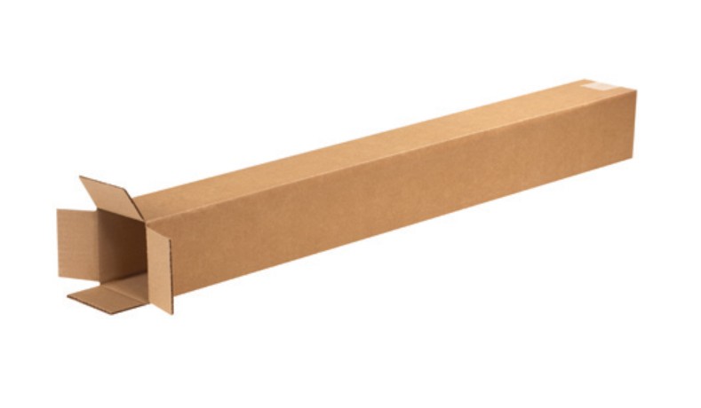 Boîtes en carton ondulé de 4 x 4 x 36 po de hauteur