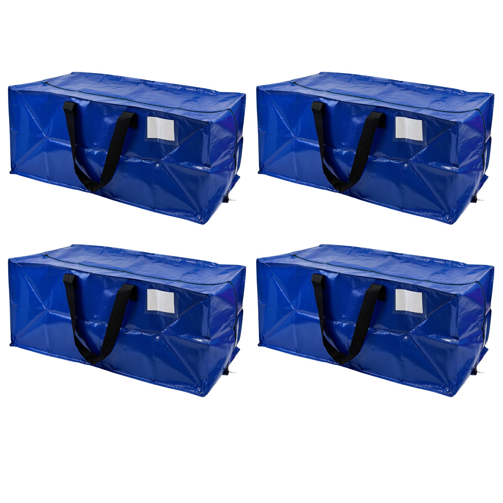 Sacs de déménagement en polypropylène avec fermeture éclair Halsted DuraSack (ensemble de 4)